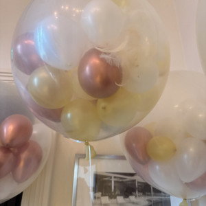 挙式でのバルーンスパーク|776399さんのヒルサイドクラブ迎賓館（徳島）/テイクアンドギヴ・ニーズウェディングの写真(2564741)