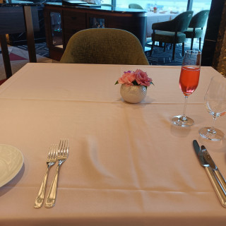 試食会のウェルカムドリンクもおしゃれだった