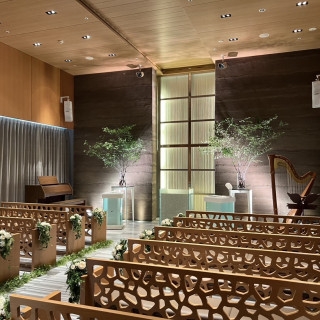 アースカラーを基調とした式場