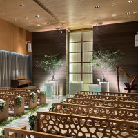 アースカラーを基調とした式場