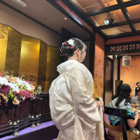 ヘアアレンジは上手でした。