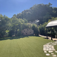 披露宴会場のガーデン