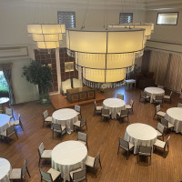 2階からの披露宴会場の写真