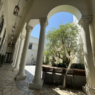 フラワーシャワー、デザートビュッフェを
ここでやりました