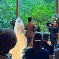 記録ビデオ用にカメラマンさんが常に撮影