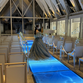 夜は昼間とがらっと雰囲気が変わりとても素敵でした！