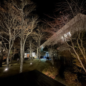 中庭|776536さんの旧軽井沢KIKYOキュリオ・コレクションbyヒルトン(元:旧軽井沢ホテル)の写真(2610647)