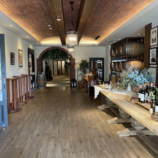 披露宴会場までのスペース