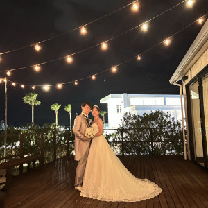 夜の写真|776578さんのアルモニーヴィラ オージャルダン/テイクアンドギヴ・ニーズウェディングの写真(2567388)