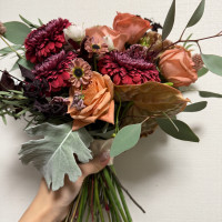 カラードレスブーケ