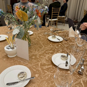 ゲストテーブル|776582さんのアールベルアンジェ名古屋の写真(2566171)