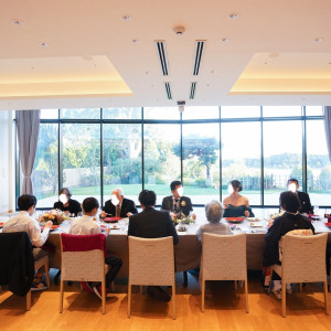 みんなと顔を合わせやすくてアットホームな会食になりました。|776583さんのときわ邸 M-GARDENの写真(2566307)