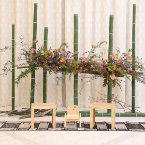 メイン席　和風|776623さんのアクアガーデン迎賓館（沼津）/テイクアンドギヴ・ニーズウェディングの写真(2566431)