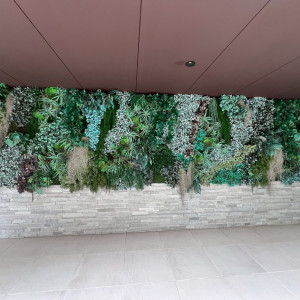 チャペルを出てすぐのところ
集合写真などを撮るそう|776637さんのBIANCARA HILLSIDE TERRACE（ビアンカーラ ヒルサイドテラス）の写真(2566589)