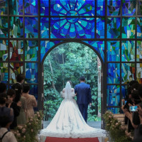 チャパルのステンドグラスがとても綺麗