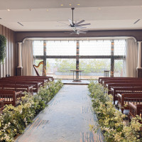 前方に大きな窓があり開放感がありました。