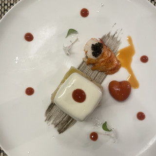 オマール海老の前菜