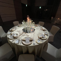 基本のテーブル装花