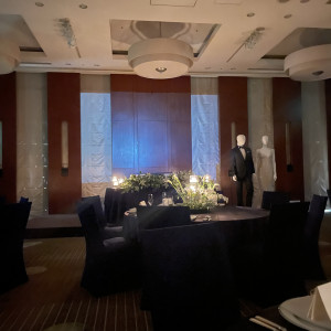 カーテンを閉めてキャンドルや光の演出も可能|776666さんのコンラッド東京の写真(2575882)