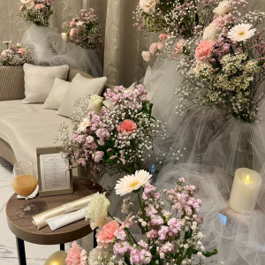 こだわったお花たち!|776674さんのララシャンスOKAZAKI迎賓館の写真(2566926)