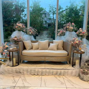 ソファにしたの正解でした!|776674さんのララシャンスOKAZAKI迎賓館の写真(2566928)