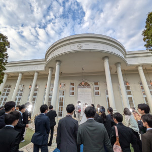 ガーデン入場|776686さんのアーククラブ迎賓館（郡山）/テイクアンドギヴ・ニーズウェディングの写真(2566939)
