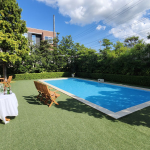 ガーデン(見学時)|776686さんのアーククラブ迎賓館（郡山）/テイクアンドギヴ・ニーズウェディングの写真(2566958)