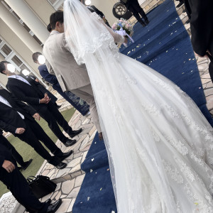 フラワーシャワー|776686さんのアーククラブ迎賓館（郡山）/テイクアンドギヴ・ニーズウェディングの写真(2566947)