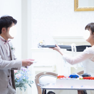 ケーキ入刀|776686さんのアーククラブ迎賓館（郡山）/テイクアンドギヴ・ニーズウェディングの写真(2566945)