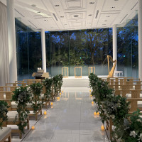 夕方から夜に挙式を行う場合の雰囲気