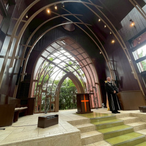 幻想的な木の温もりがあるチャペル|776719さんのシェラトン・グランデ・トーキョーベイ・ホテルの写真(2567013)