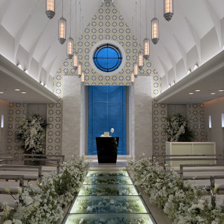 チャペルに入ったところ