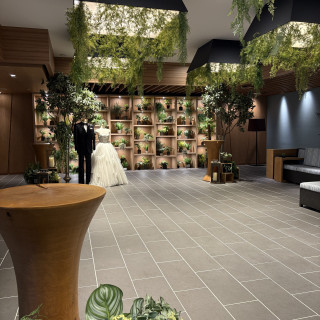 式が終わった後に、ゲストと触れ合えるスペース