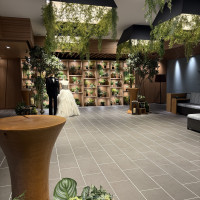 式が終わった後に、ゲストと触れ合えるスペース