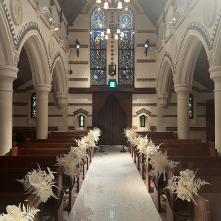 新郎新婦が立つ場所から見た全体図です!