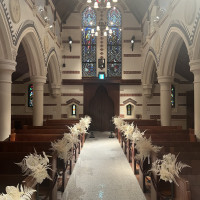 新郎新婦が立つ場所から見た全体図です！