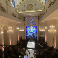 教会の2階から見た景色です。