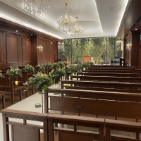 ナチュラルテイストの挙式場です。