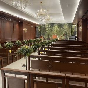 ナチュラルテイストの挙式場です。|776819さんのLAZOR GARDEN SAPPOROの写真(2567451)