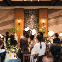 披露宴会場雰囲気