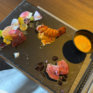 実際に試食したプレートです。