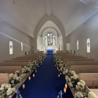 チャペルの後ろから見た図