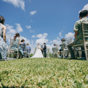 挙式風景|776846さんのハレクラニ沖縄の写真(2567577)