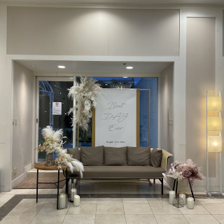 ウェルカムスペースも自然光が入る仕様です