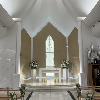 天井高く広々としています