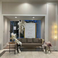 ウェルカムスペースも自然光が入る仕様です