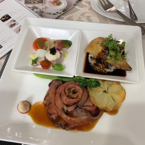 試食ですがたくさんいただけました。|776856さんの新横浜グレイスホテル/ ロゼアン シャルムの写真(2567523)