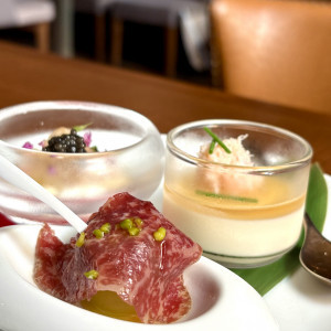 前菜3種|776859さんの赤坂プリンス クラシックハウスの写真(2567638)