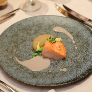 サーモン・湯葉・マッシュルーム