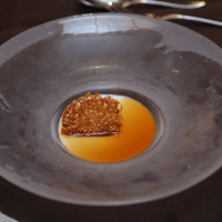 焙煎ごまのブランマンジェ 黒蜜ソース